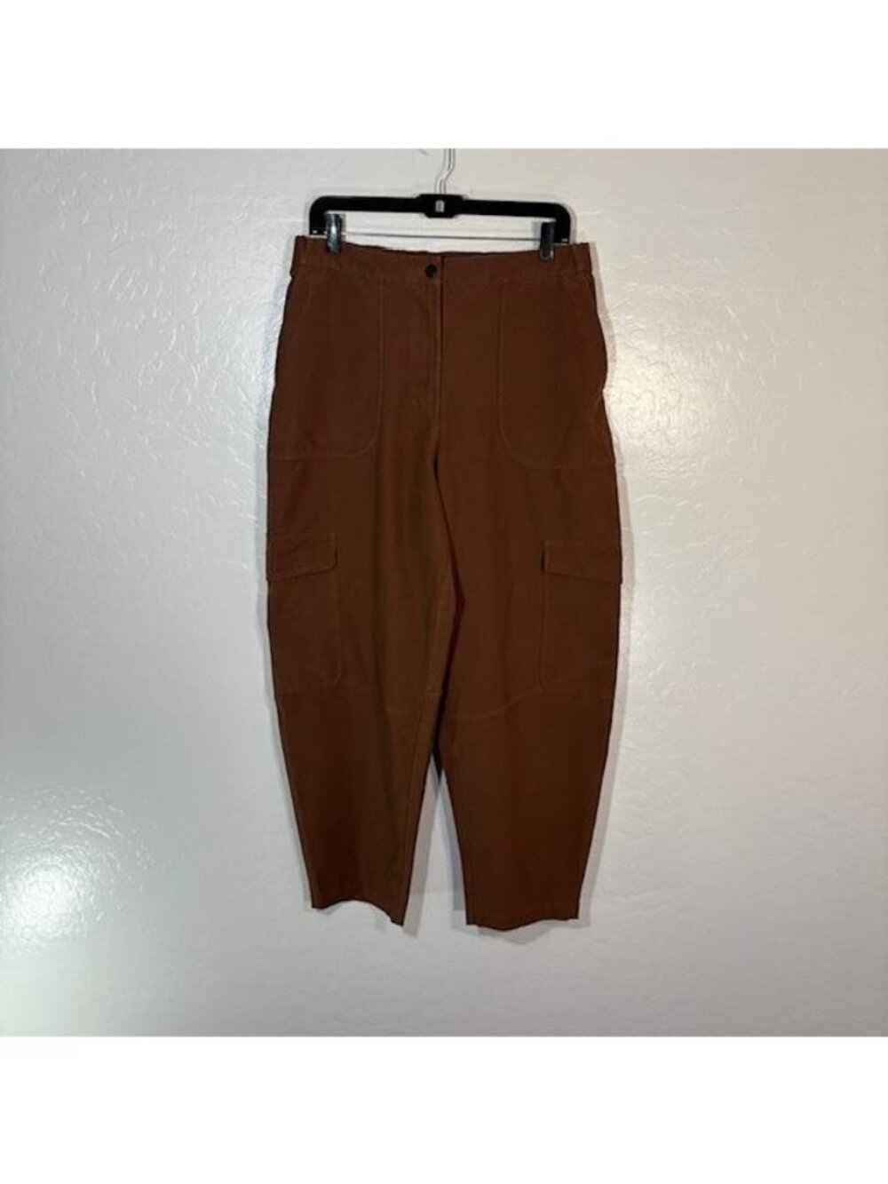 Lululemon Pants Womens 31 Brown Utilitech Cargo Jogger Elastic LW5ENBS Casual